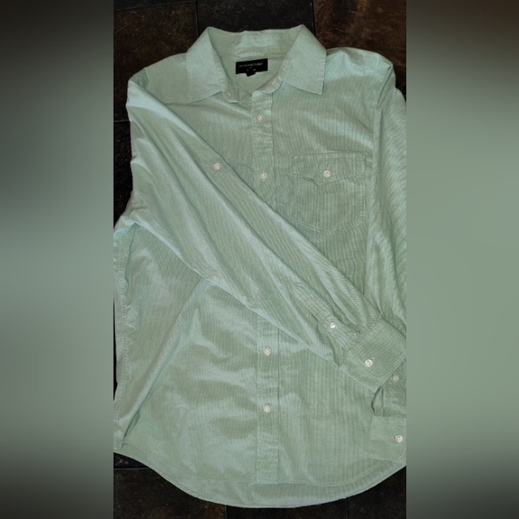 Green Banana Republic Shirt Large - Picture 1 of 2